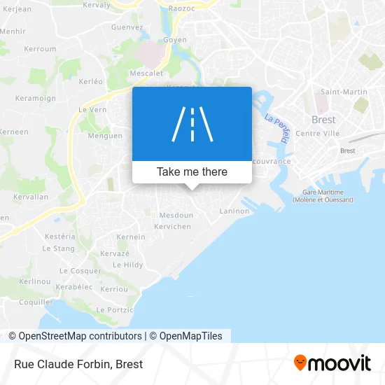 Rue Claude Forbin map