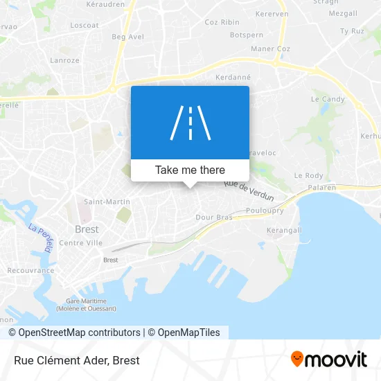 Rue Clément Ader map