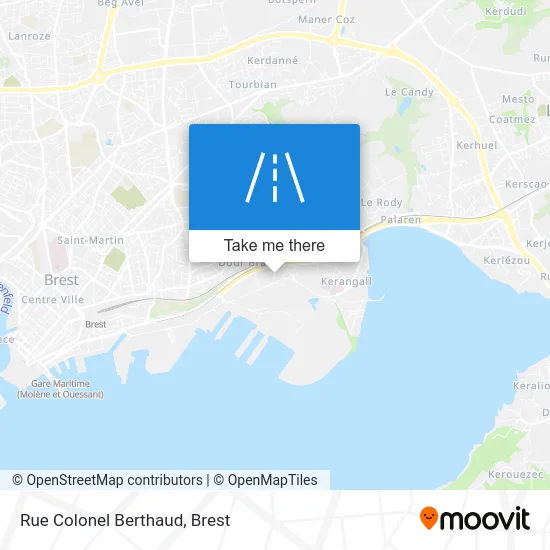 Rue Colonel Berthaud map