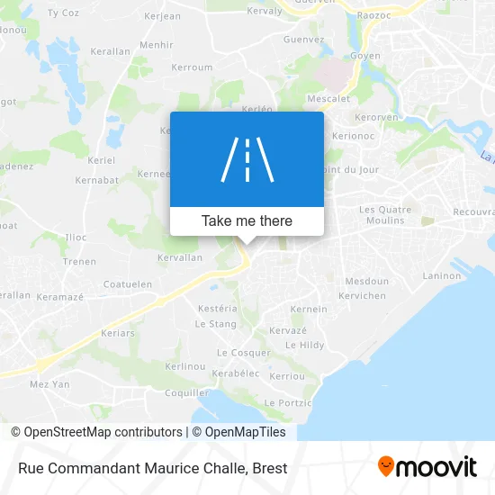 Rue Commandant Maurice Challe map