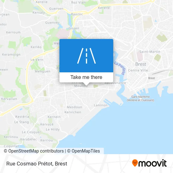 Rue Cosmao Prétot map