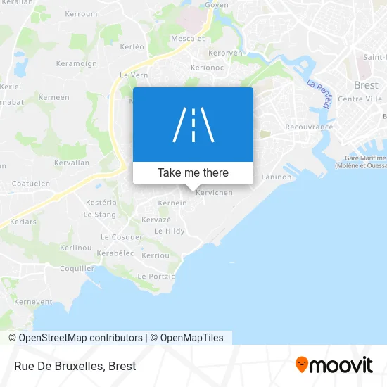 Rue De Bruxelles map