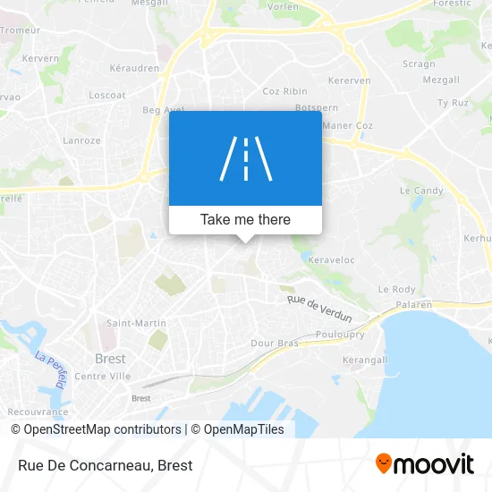 Rue De Concarneau map