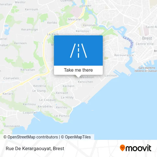 Rue De Kerargaouyat map
