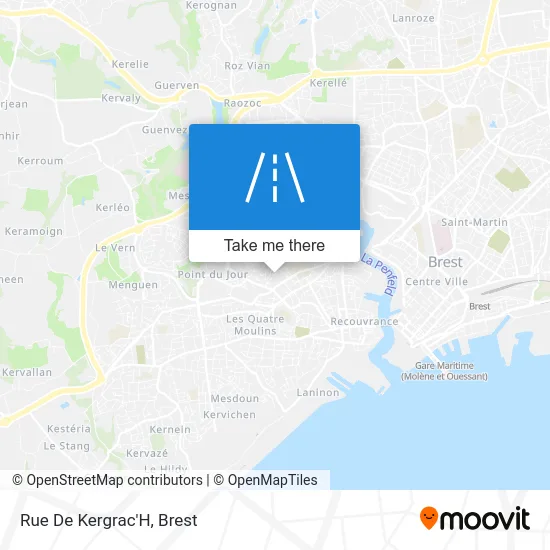 Rue De Kergrac'H map