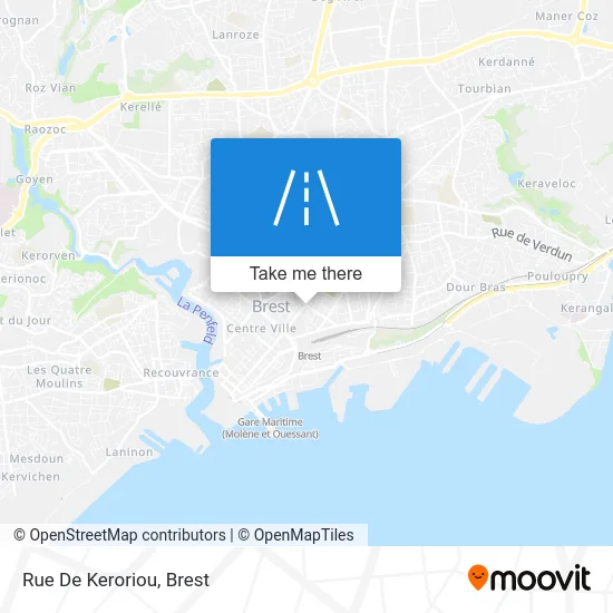 Rue De Keroriou map