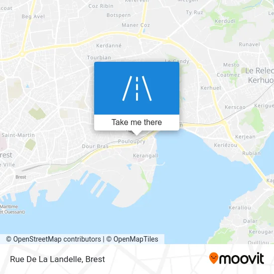 Rue De La Landelle map