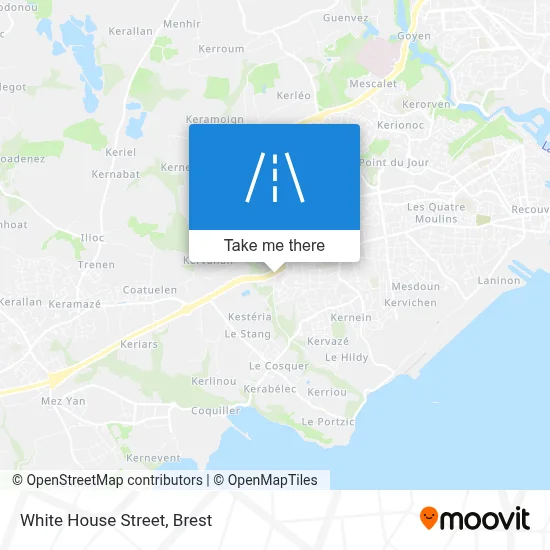 Rue De La Maison Blanche map