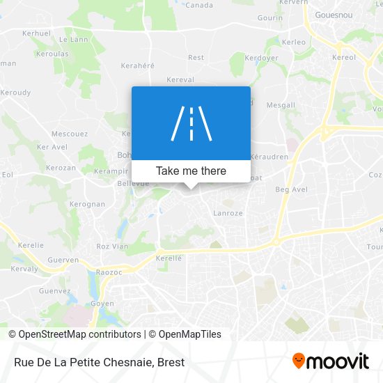 Rue De La Petite Chesnaie map
