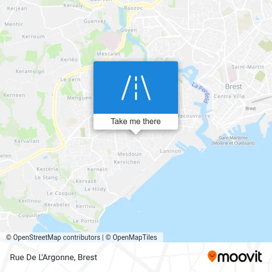 Rue De L'Argonne map