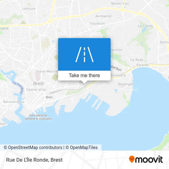 Rue De L'Île Ronde map