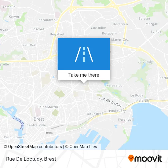 Rue De Loctudy map