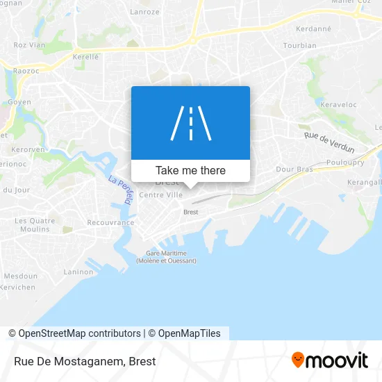 Rue De Mostaganem map
