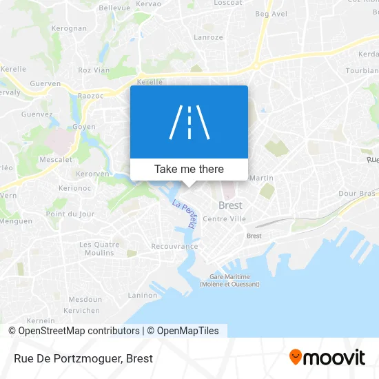 Rue De Portzmoguer map