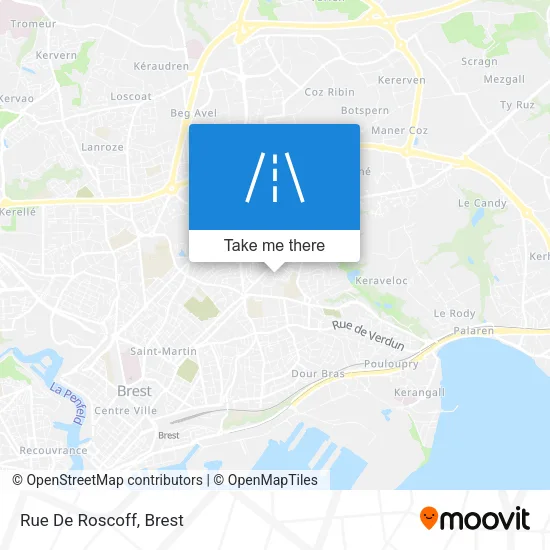 Rue De Roscoff map