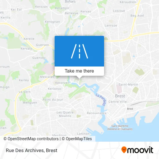 Rue Des Archives map