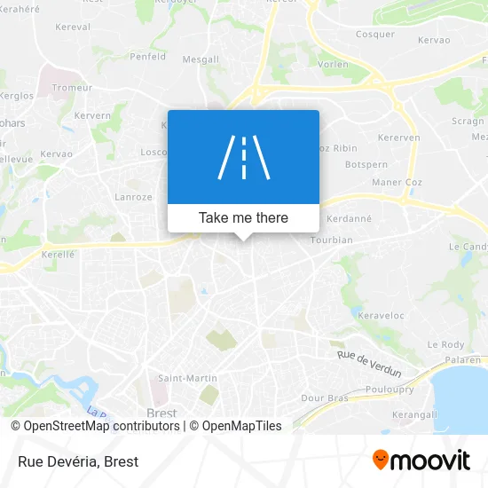 Rue Devéria map