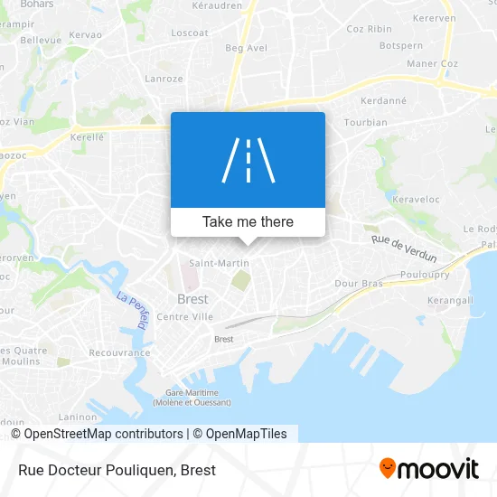 Rue Docteur Pouliquen map