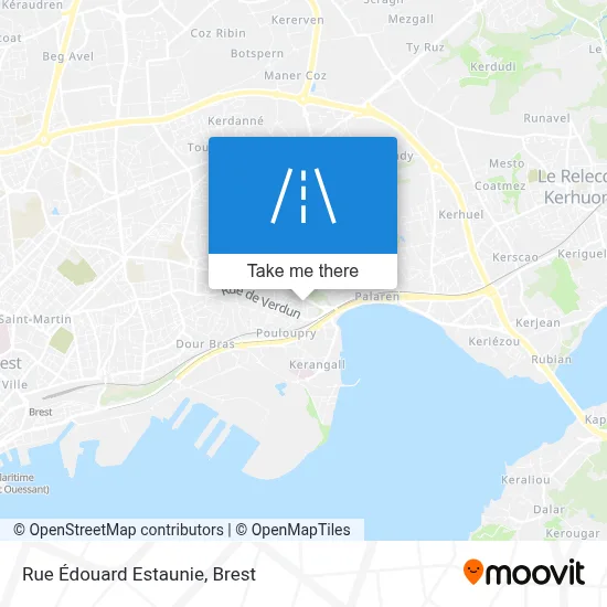 Rue Édouard Estaunie map