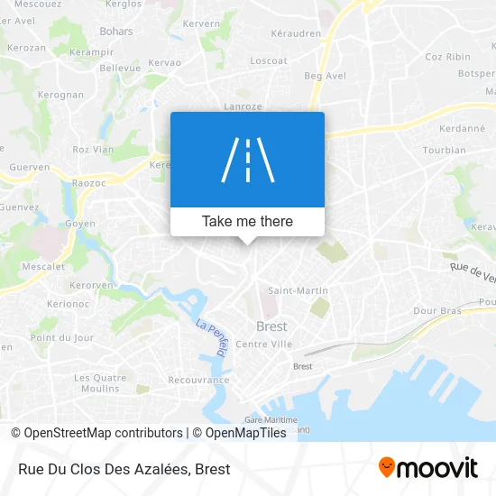 Rue Du Clos Des Azalées map