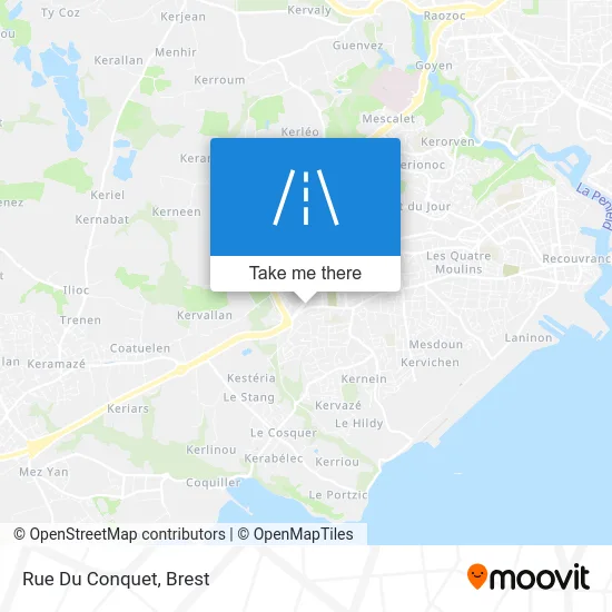 Rue Du Conquet map