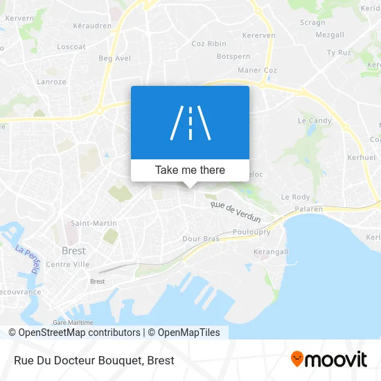Rue Du Docteur Bouquet map