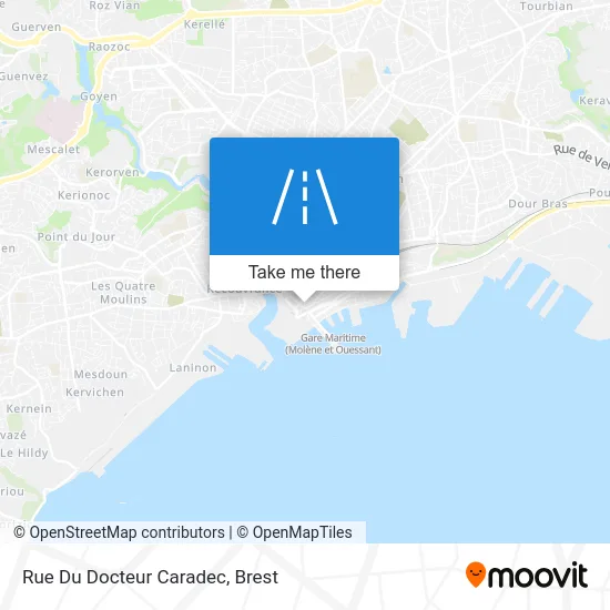 Rue Du Docteur Caradec map