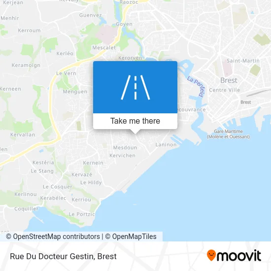 Rue Du Docteur Gestin map