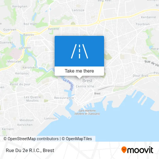 Rue Du 2e R.I.C. map