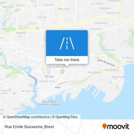 Rue Emile Souvestre map