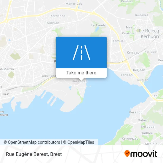 Rue Eugène Berest map