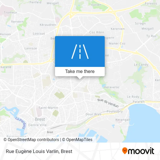 Rue Eugène Louis Varlin map