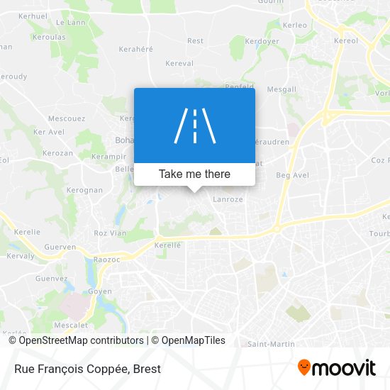 Rue François Coppée map