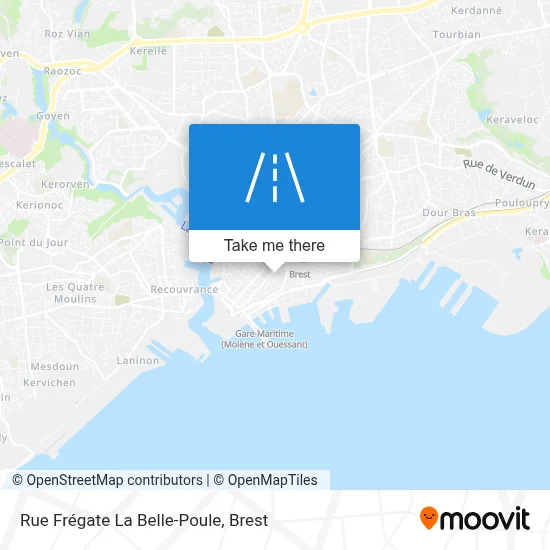 Rue Frégate La Belle-Poule map