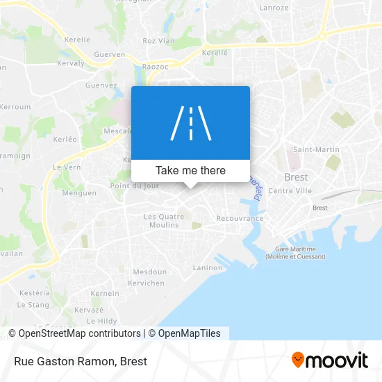 Rue Gaston Ramon map