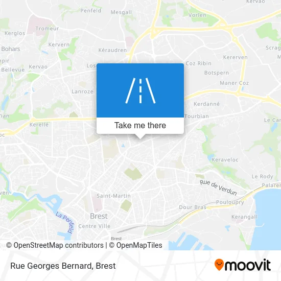 Rue Georges Bernard map