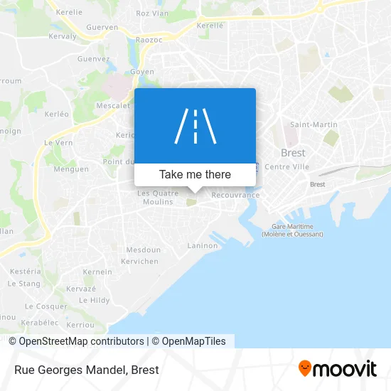 Rue Georges Mandel map