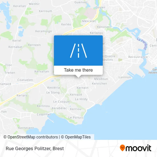 Rue Georges Politzer map