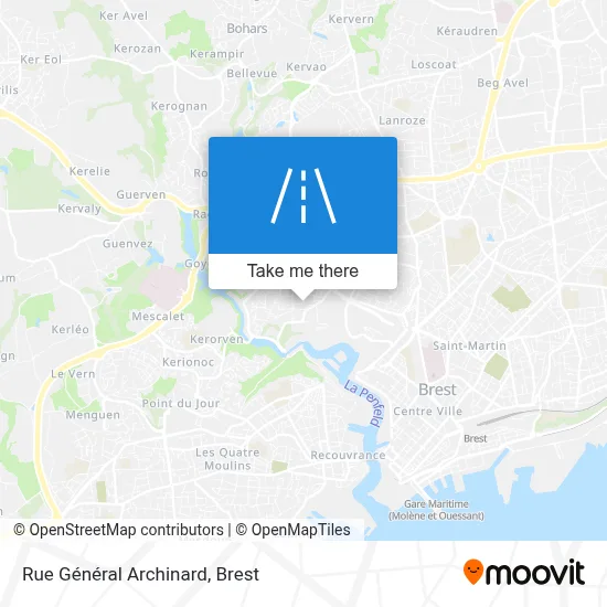 Rue Général Archinard map