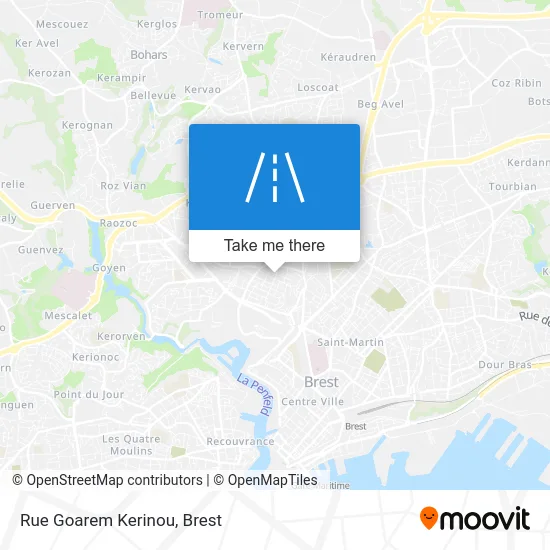 Rue Goarem Kerinou map
