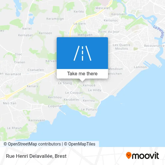 Rue Henri Delavallée map