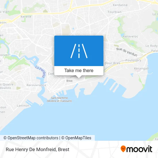 Rue Henry De Monfreid map