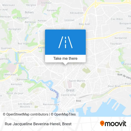 Rue Jacqueline Beverina-Hereil map
