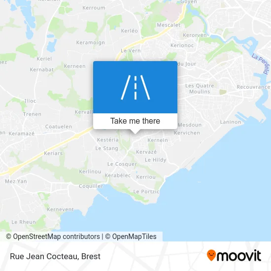 Rue Jean Cocteau map