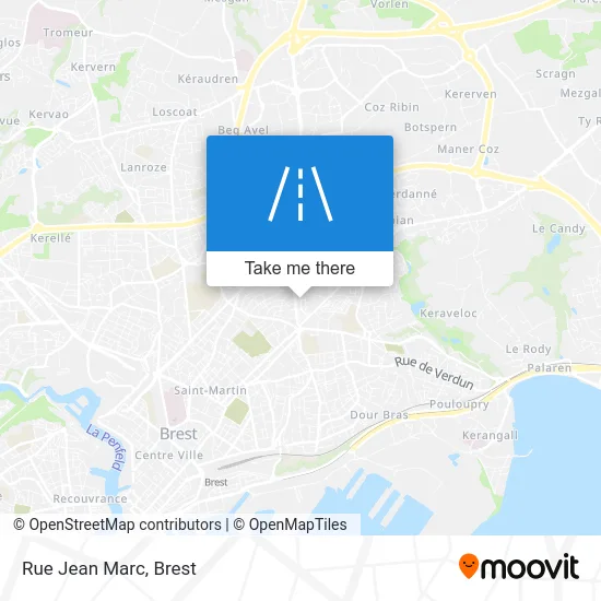 Rue Jean Marc map
