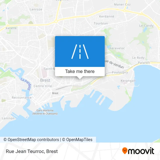 Rue Jean Teurroc map