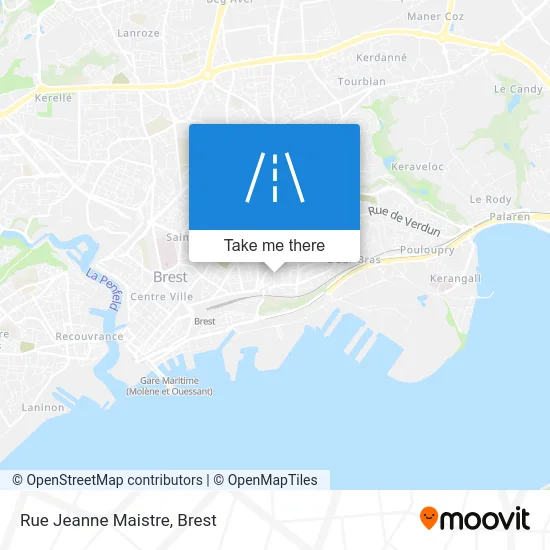 Rue Jeanne Maistre map