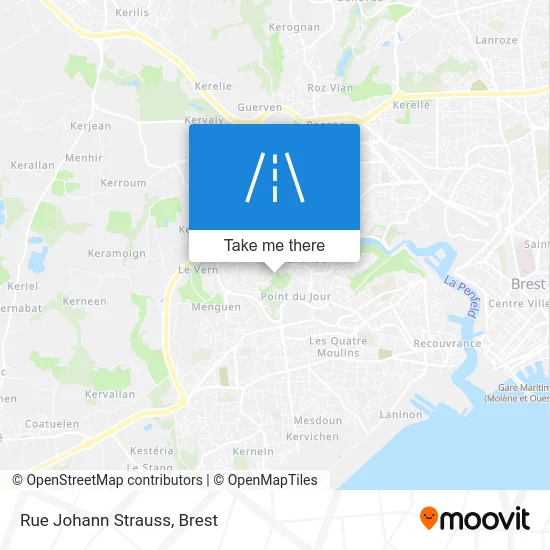 Rue Johann Strauss map