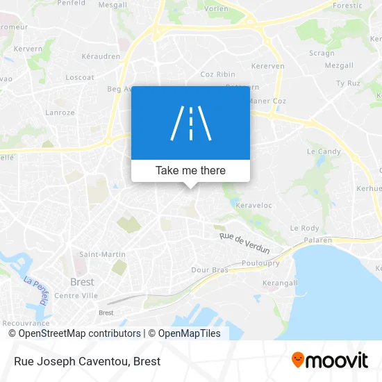Rue Joseph Caventou map