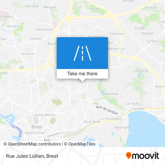 Rue Jules Lullien map